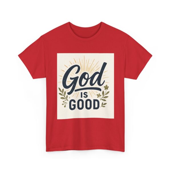 God is Good Triple Boss Unisex Cotton Tee, Inspirational Tee, Motivational Shirt, Christian Apparel, Casual T-Shirt, Gift for Believers