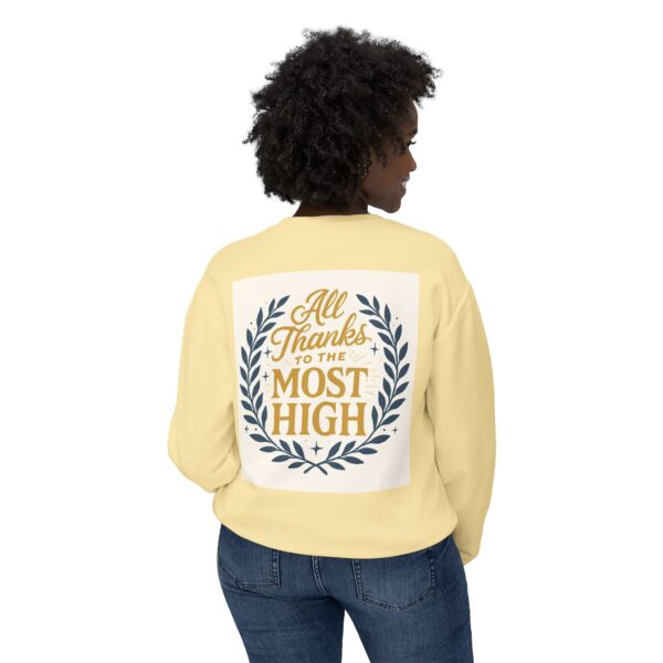12840816056871568731_2048.jpeg Tripleboss Grateful Crewneck Sweatshirt, Unisex Gift, Casual Wear, Thanksgiving Apparel, Spiritual Sweatshirt