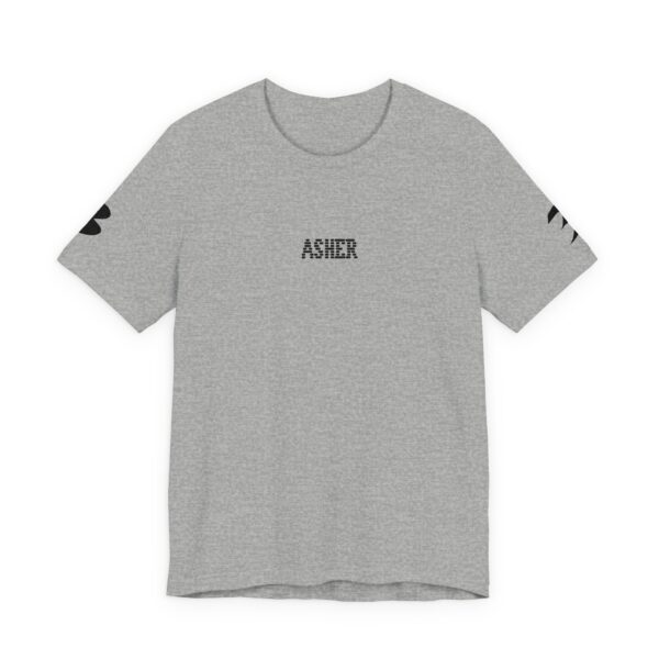 15047741546814011837_2048.jpeg Tripleboss Stylish Unisex Tee with Asher Design, Casual Wear, Gift for Friends, Everyday Style, Summer Essential, Trendy Graphic Tee
