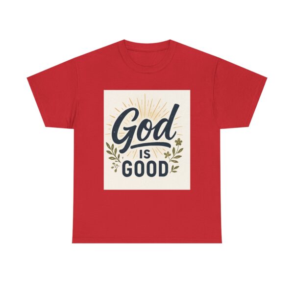 God is Good Triple Boss Unisex Cotton Tee, Inspirational Tee, Motivational Shirt, Christian Apparel, Casual T-Shirt, Gift for Believers