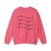 TripleBoss Saved by Grace Crewneck Sweatshirt, Inspirational Sweatshirt, Faith Sweatshirt, Unisex Sweatshirt, Casual Faith Apparel, Religious Gift