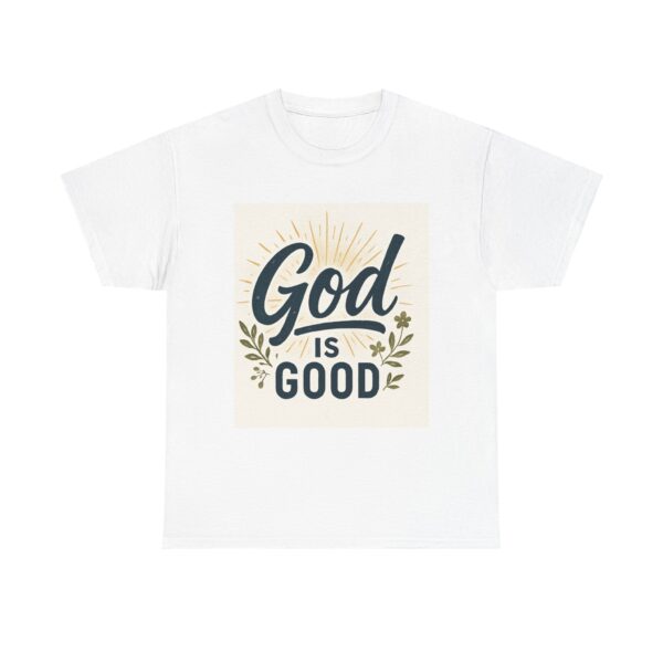 God is Good Triple Boss Unisex Cotton Tee, Inspirational Tee, Motivational Shirt, Christian Apparel, Casual T-Shirt, Gift for Believers