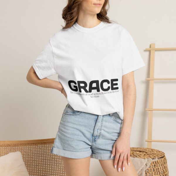 3581034969699149980_2048.jpeg Grace & Triple Boss Unisex Garment-Dyed T-shirt - Casual Wear, Unique Gifts, Inspirational Fashion, Trendy Apparel, Everyday Comfort