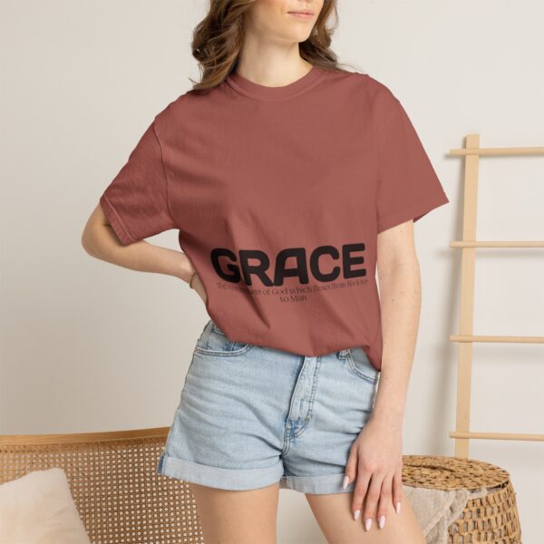 4689286329861726469_2048.jpeg Grace & Triple Boss Unisex Garment-Dyed T-shirt - Casual Wear, Unique Gifts, Inspirational Fashion, Trendy Apparel, Everyday Comfort