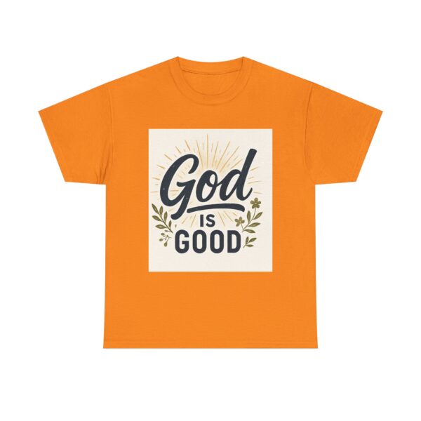 God is Good Triple Boss Unisex Cotton Tee, Inspirational Tee, Motivational Shirt, Christian Apparel, Casual T-Shirt, Gift for Believers