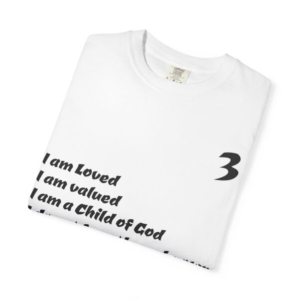 4875177453694049325_2048.jpeg TripleBoss Inspirational Garment-Dyed T-Shirt, Comfortable Faith-Based Tee, Motivational Apparel, Perfect Gift for Believers, Spiritual Style