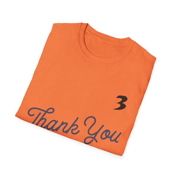 730256991310322371_2048.jpeg Tripleboss Thank You Unisex Softstyle T-Shirt, Gratitude Tee, Gift for Friends, Casual Wear, Thank You Shirt, Everyday Comfort